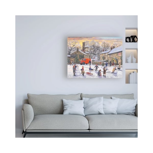 Trademark Fine Art Trevor Mitchell 'Christmas Holidays' Canvas Art, 14x19 - ALI45992-C1419GG