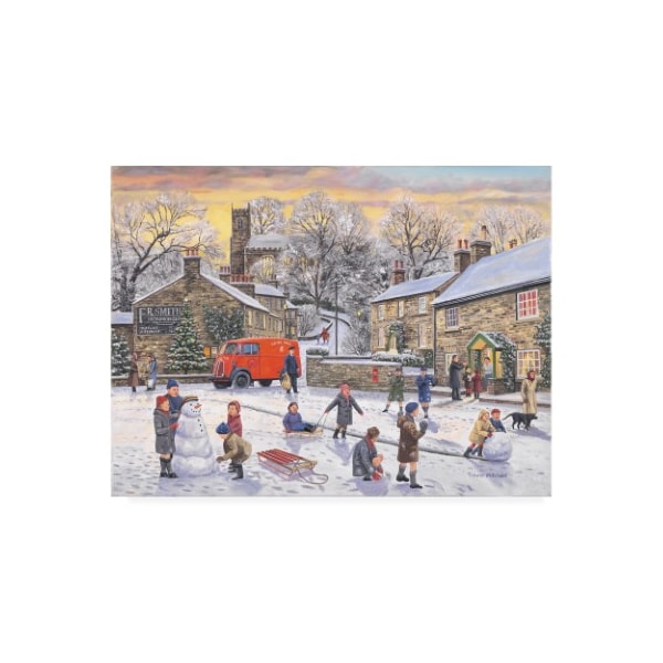 Trademark Fine Art Trevor Mitchell 'Christmas Holidays' Canvas Art, 14x19 - ALI45992-C1419GG