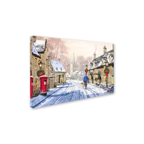 Trademark Fine Art The Macneil Studio 'Christmas Village x2' Canvas Art, 12x19 - ALI9000-C1219GG