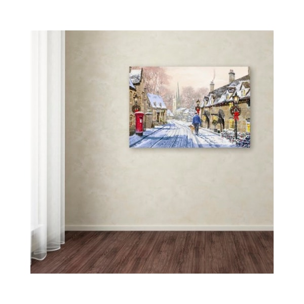 Trademark Fine Art The Macneil Studio 'Christmas Village x2' Canvas Art, 12x19 - ALI9000-C1219GG