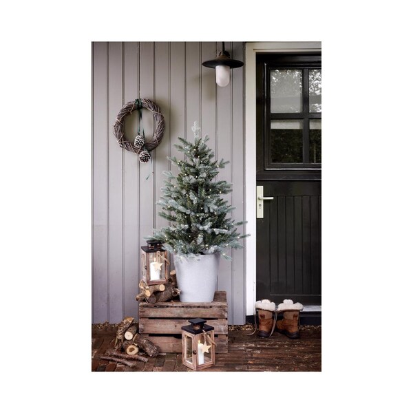 Celebrations Celebrations 4 ft. Full LED 80 ct Misty Allison Pine Christmas Tree - 9690038