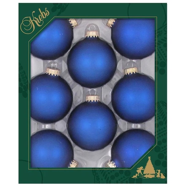 Christmas By Krebs Christmas By Krebs Royal Velvet Ball Ornament 2-5/8 in. - CBK70261