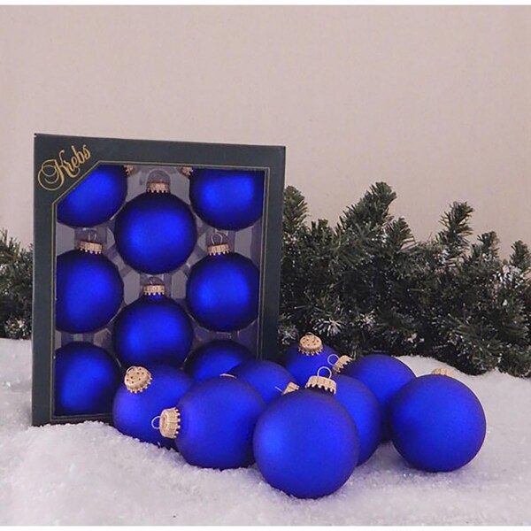 Christmas By Krebs Christmas By Krebs Royal Velvet Ball Ornament 2-5/8 in. - CBK70261