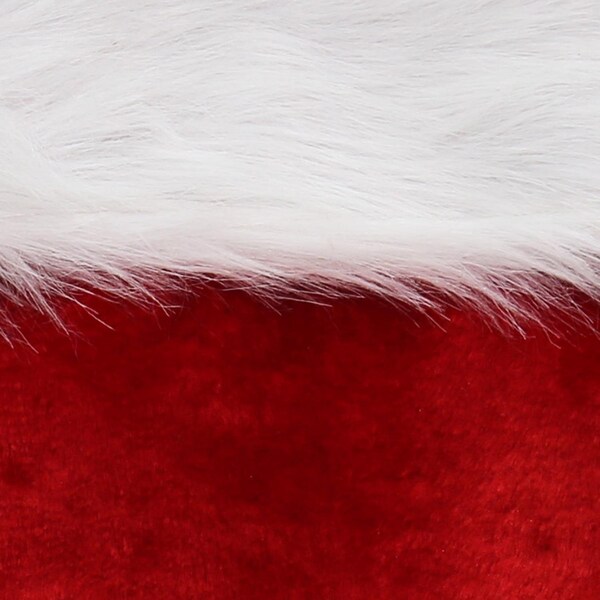 Santas Best Dyno Red/White Santa Christmas Stocking 20 in. - 0102016ZSA