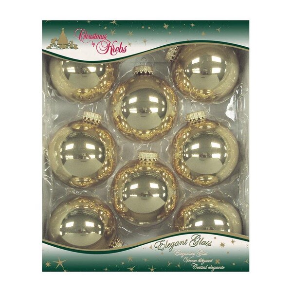 Christmas By Krebs Christmas by Krebs Aztec Gold Ball Ornament - CBK70132