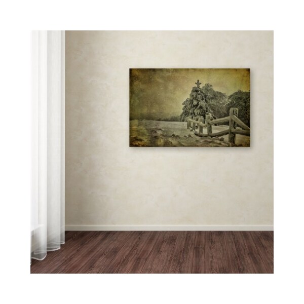 Trademark Fine Art Lois Bryan 'Oh Christmas Tree' Canvas Art, 16x24 - LBR0272-C1624GG