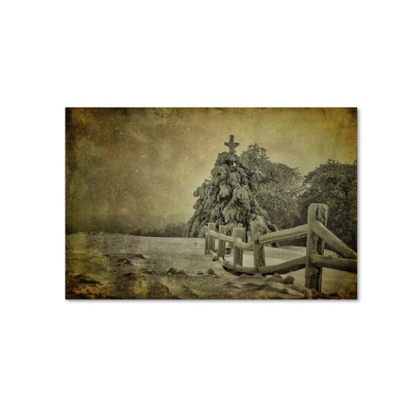 Trademark Fine Art Lois Bryan 'Oh Christmas Tree' Canvas Art, 16x24 - LBR0272-C1624GG