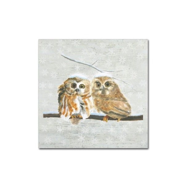 Trademark Fine Art Emily Adams 'Christmas Critters I' Canvas Art, 18x18 - WAP01381-C1818GG