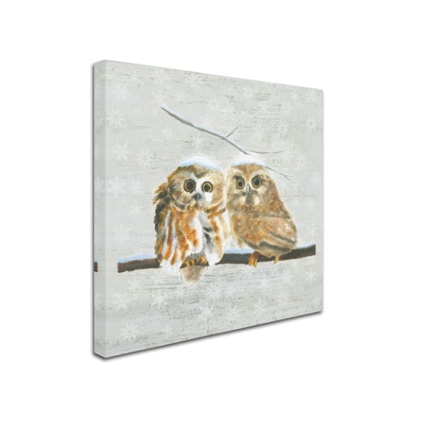 Trademark Fine Art Emily Adams 'Christmas Critters I' Canvas Art, 18x18 - WAP01381-C1818GG