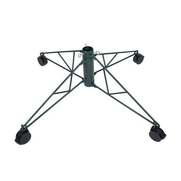 Vickerman 40 in. 9.5-12 ft. 2 in. Pole 175 lbs Metal Rolling Christmas Tree Stand, 3PK - A800011