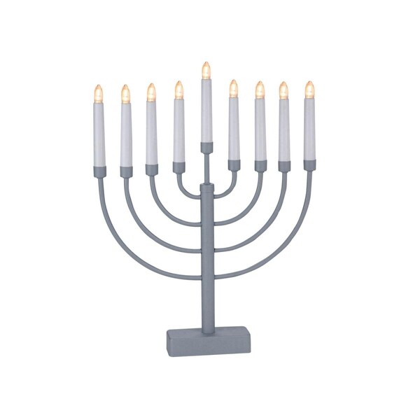 Giftmark EM-661-P Menorah with Pewter Candle Holder - EM-661/P