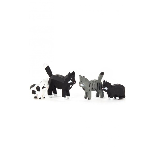 Alexander Taron Dregeno Figures - Cats - Set of 4 - 076-112