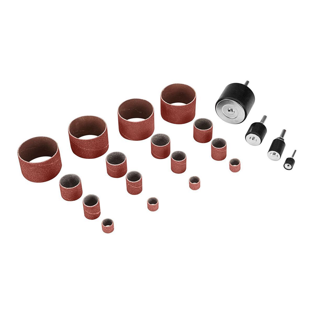 Kit de tambor de lijado Warrior, 20 piezas - 60741