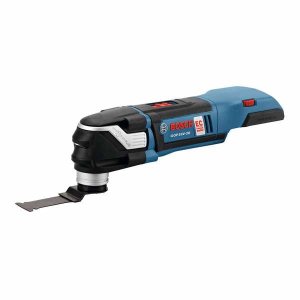 Bosch Oscillating Tool, 18V DC, Cordless, 2.8  Degrees Oscillation Angle, 18V Max Series - GOP18V-28N