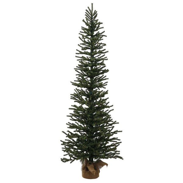 Vickerman 4 ft. x 16 in. Mini Pine Artificial Christmas Tree Unlit with 624 Tip Count, 2PK - B166840