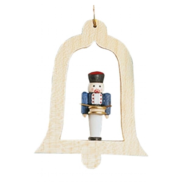 Nf Sports Richard Glaesser Ornaments - Drummer in bell - 13439