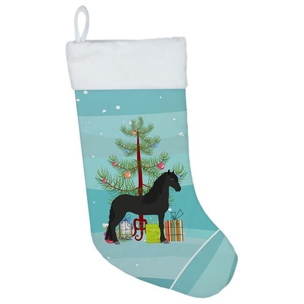 Carolines Treasures Carolines Treasures BB9282CS Friesian Horse Christmas Christmas Stocking - BB9282CS