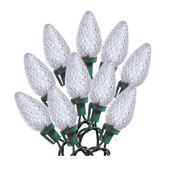 Goldengifts Staylit C9 Christmas LED Light Set, Cool White - 25 Count - GO2739242