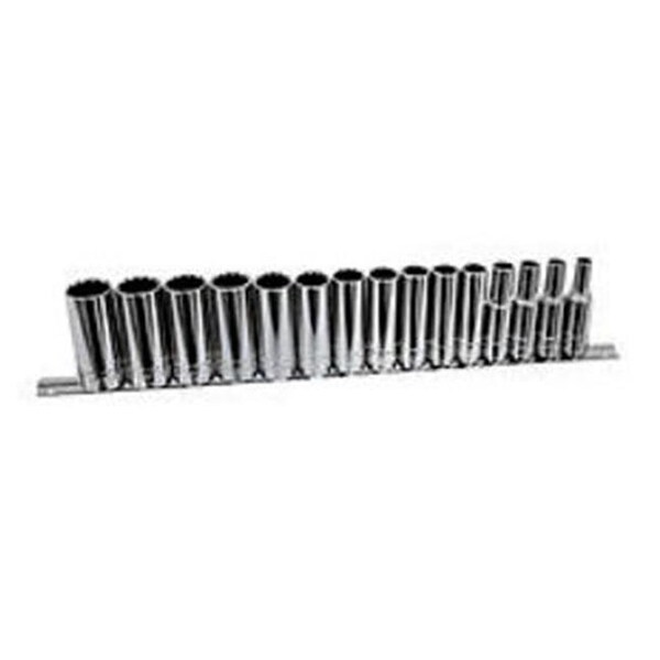 K-Tool International 3/8 in Drive, 8 mm Metric Socket, 12 Points - KTI27408