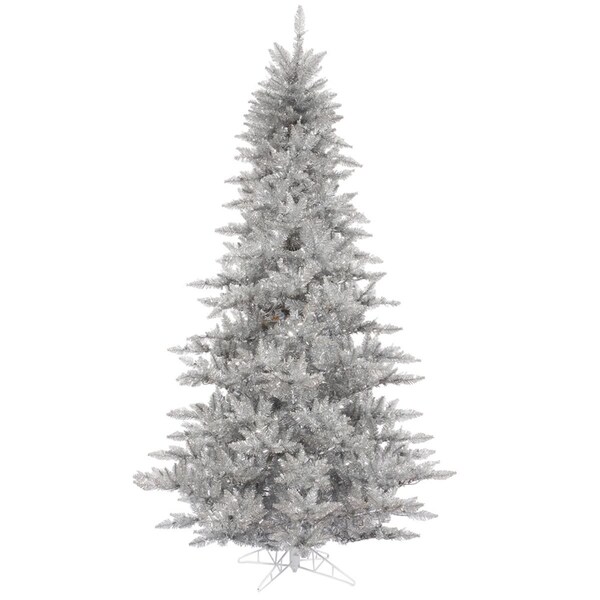 Vickerman 7.5 ft. x 52 in. Silver Fir Christmas Tree with 1634 Tips - K166875