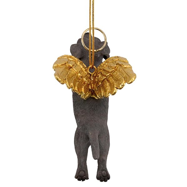 Design Toscano Honor the Pooch: Weimaraner Holiday Dog Angel Ornament - JH170730