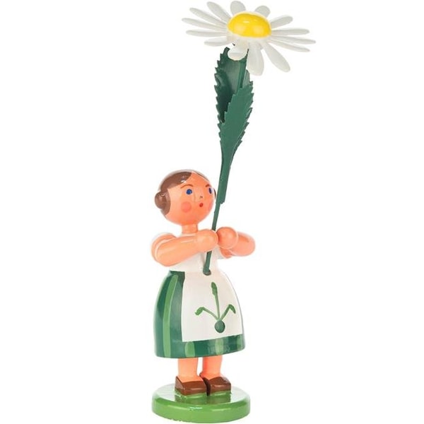 Alexander Taron Alexander Taron 013-2004 Dregeno Easter Ornament Green Flower Girl - 013-2004