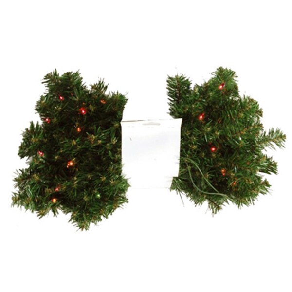Ggw Presents 9 ft. x 10 in. Holiday Wonderland PVC Artificial Garland - GG3235148