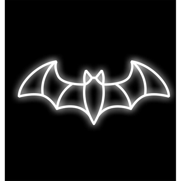 Queens Of Christmas 27 in. Bat Motif with Window Display - WL-MTNF-WD-BAT