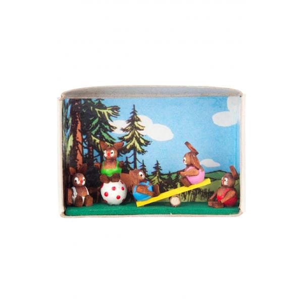Alexander Taron Dregeno Matchbox - Bunny Children Playing In The Forest - 028-161