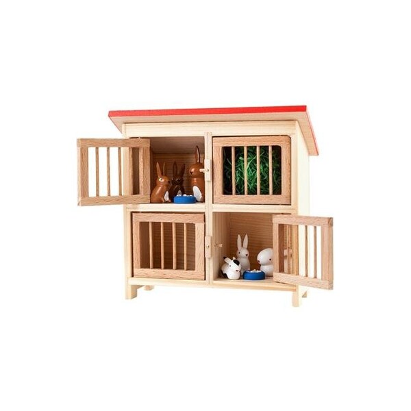 Alexander Taron Alexander Taron 043-003-1 Dregeno Easter Ornaments Rabbit Hutch - 043-003-1