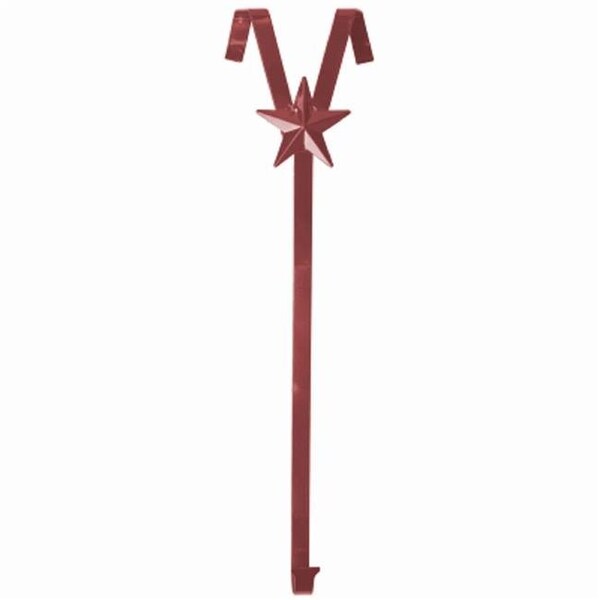 Woodlink Ltd Woodlink 266863 Swing Wreath Christmas Hanger; Red - 266863