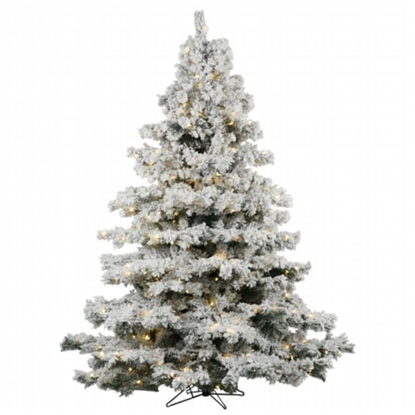 Vickerman 5.5 ft. x 49 in. Flkd Alaskan 450WmWht LED - A806356LED