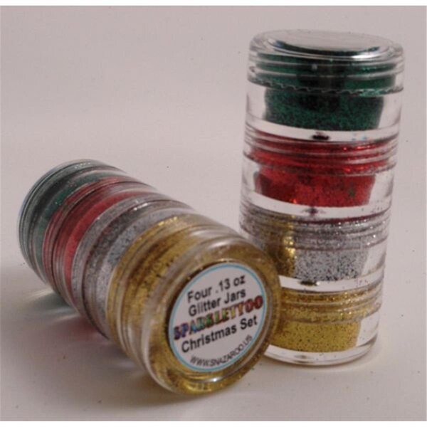 Sparklettoo 0.13 oz Glitter Christmas Set - GL-CHRISTMASSET