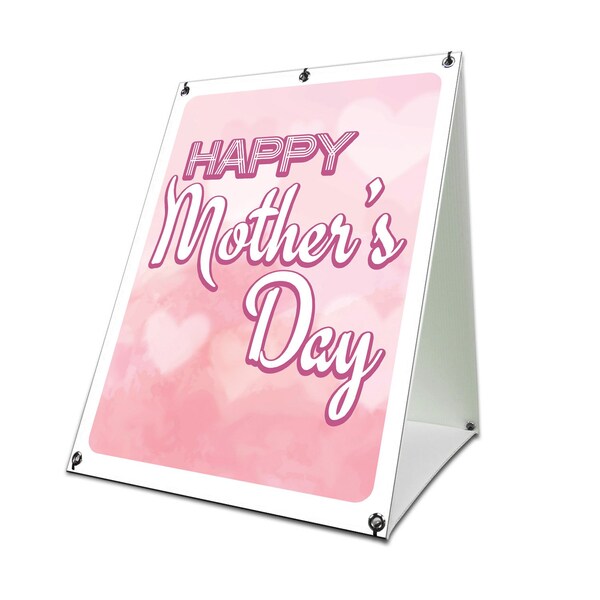 Signmission Mother's Day, 36 Inch x 24 Inch A-frame Yard Sign, Coroplast Yard Sign - SBC-2436-30403