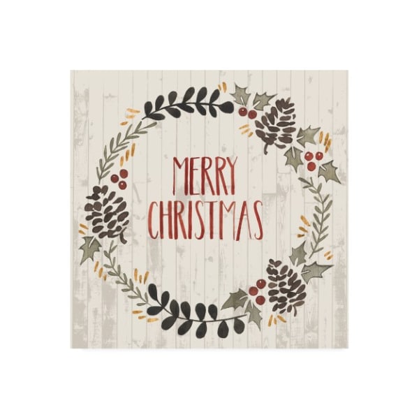 Trademark Fine Art Grace Popp 'Rustic Christmas Ii' Canvas Art, 14x14 - WAG11976-C1414GG