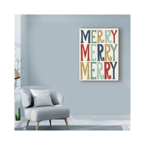 Trademark Fine Art Michael Mullan 'Holiday On Wheels Xi' Canvas Art, 35x47 - WAP08643-C3547GG