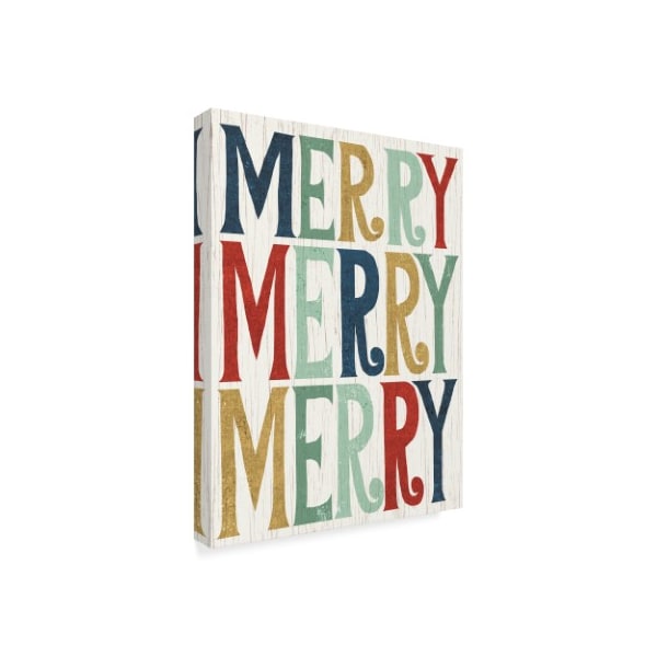 Trademark Fine Art Michael Mullan 'Holiday On Wheels Xi' Canvas Art, 35x47 - WAP08643-C3547GG