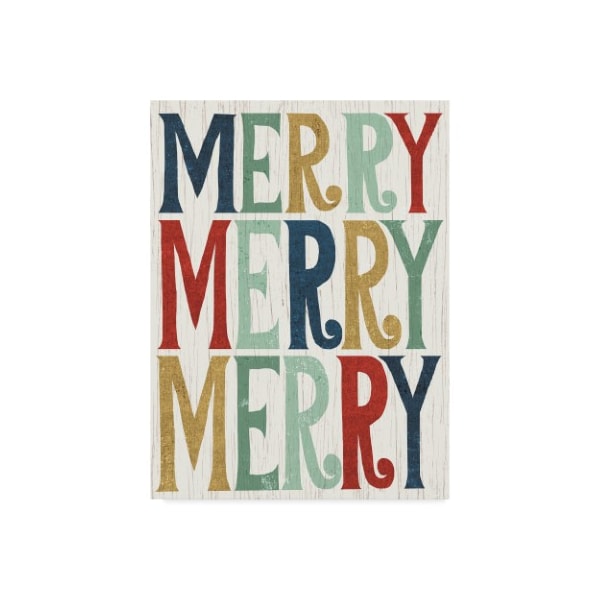 Trademark Fine Art Michael Mullan 'Holiday On Wheels Xi' Canvas Art, 35x47 - WAP08643-C3547GG