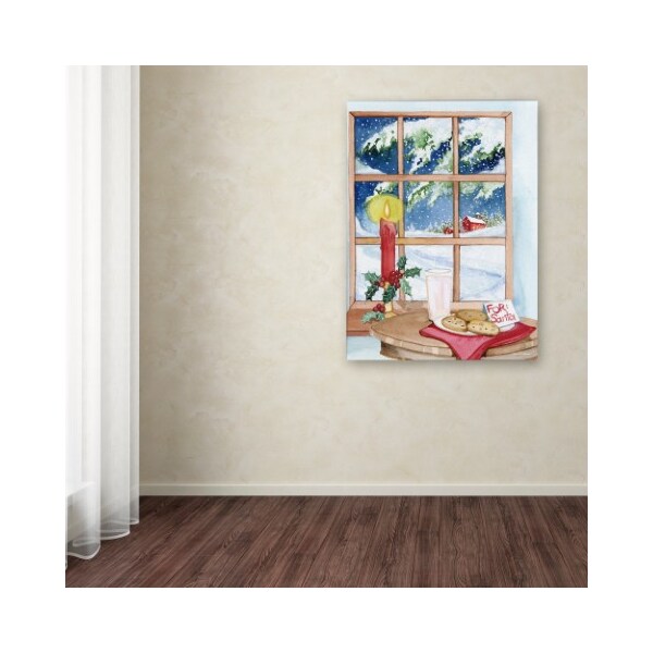 Trademark Fine Art Kathleen Parr McKenna 'Night Before Christmas IV' Canvas Art, 24x32 - WAP02379-C2432GG