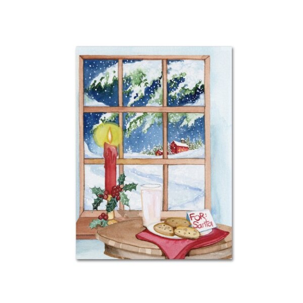 Trademark Fine Art Kathleen Parr McKenna 'Night Before Christmas IV' Canvas Art, 24x32 - WAP02379-C2432GG