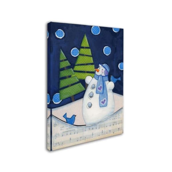 Trademark Fine Art Maureen Lisa Costello 'Midnight Christmas' Canvas Art, 24x32 - ALI12275-C2432GG