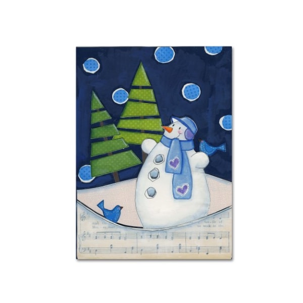 Trademark Fine Art Maureen Lisa Costello 'Midnight Christmas' Canvas Art, 24x32 - ALI12275-C2432GG