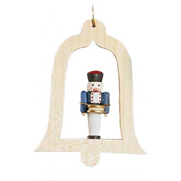 Surprise Richard Glaesser Ornaments - Drummer in bell - SU2770209