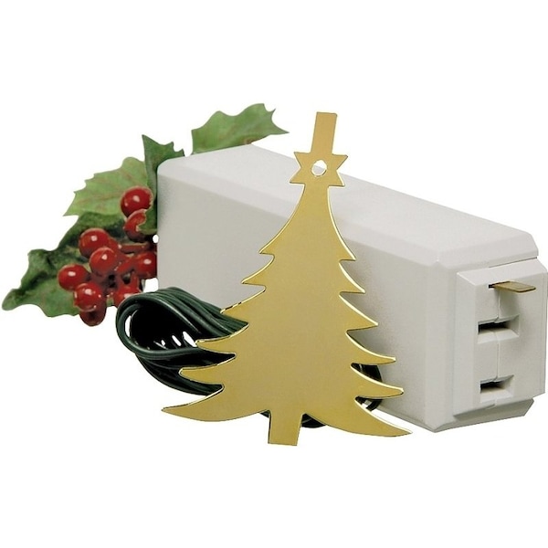 Xodus Innovations Touch Control Ornament, 7-1/2 in H, Brass, Gold - 1225L