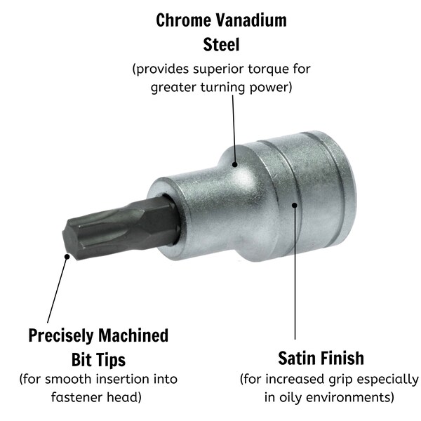Teng Tools 1/2INCHDR.TX.SOCKET - M121245T-C