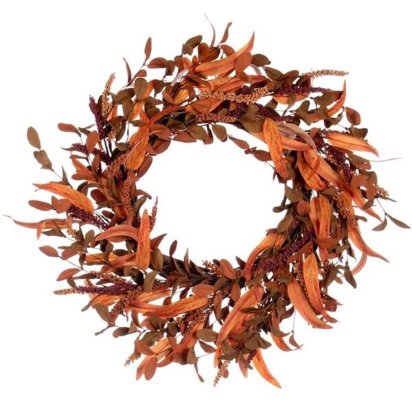 Vickerman 22 in. Autumn Berry & Foliage Wreath - FQ220922
