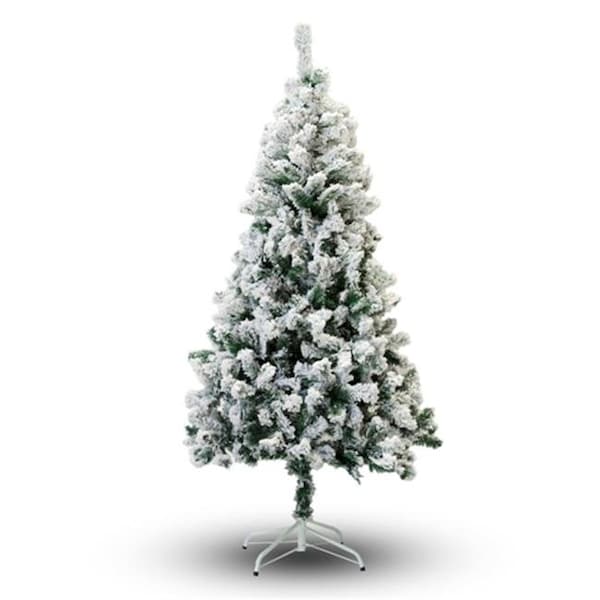 Perfect Holiday Perfect Holiday PVCS-5 5 ft. PVC Snow Flocked Christmas Tree - PVCS-5