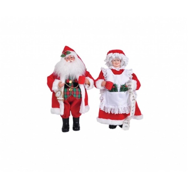 Surprise 15 in. Mr. and Mrs. Claus - SU3738316