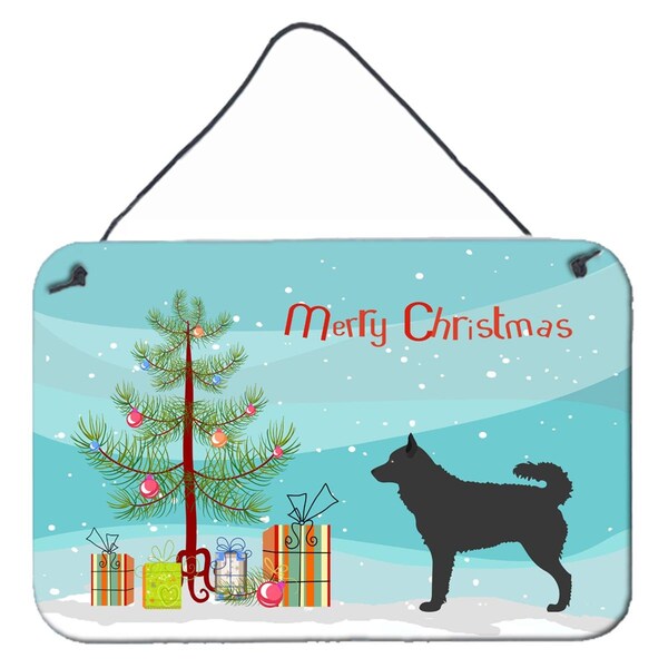 Carolines Treasures Mudi Christmas Wall or Door Hanging Prints - BB8498DS812