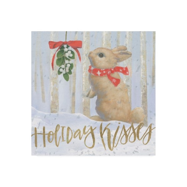 Trademark Fine Art Emily Adams 'Christmas Critters Bright IV' Canvas Art, 18x18 - WAP11589-C1818GG